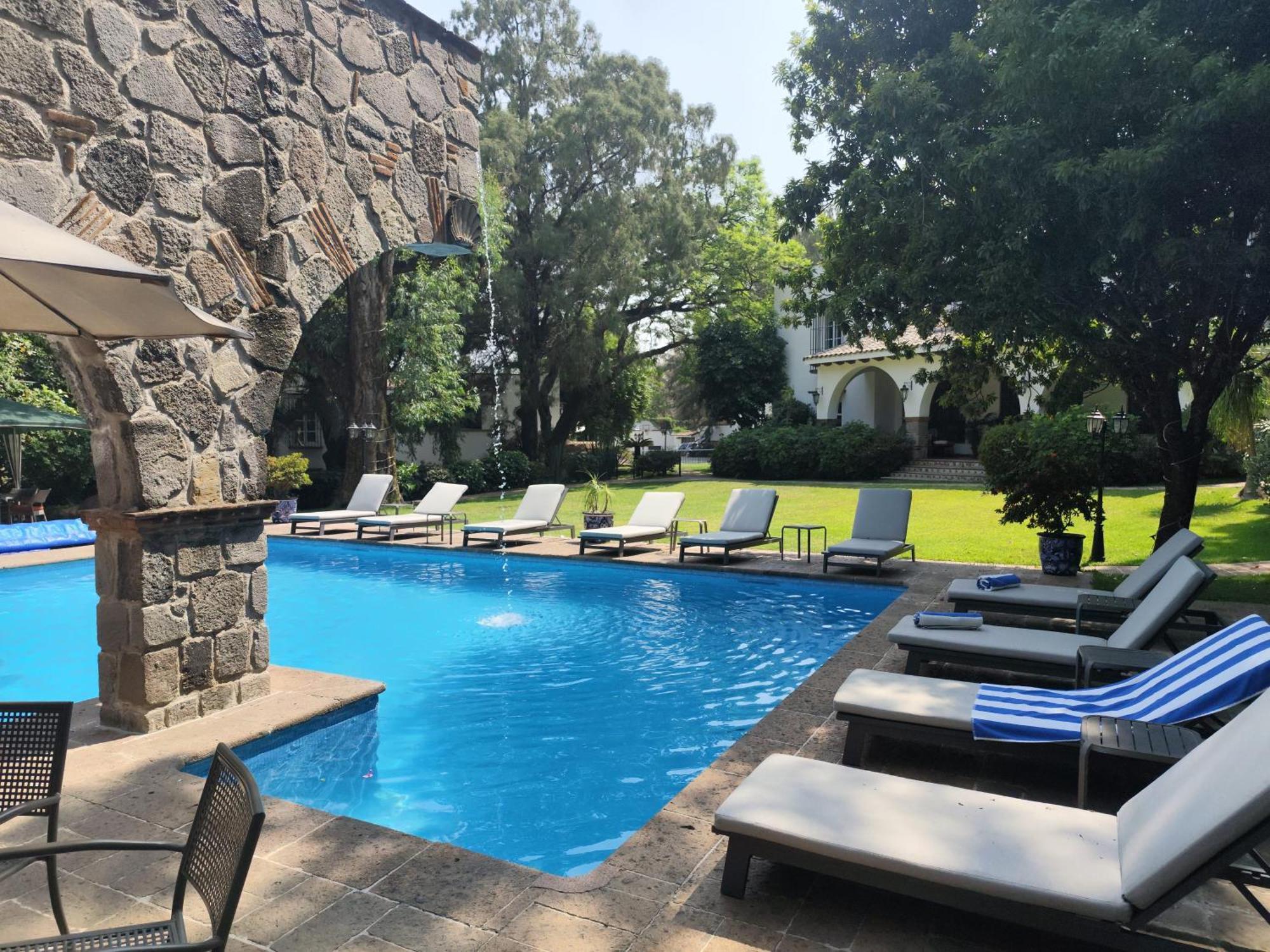 Casa De Las Conchas Cuernavaca Bagian luar foto