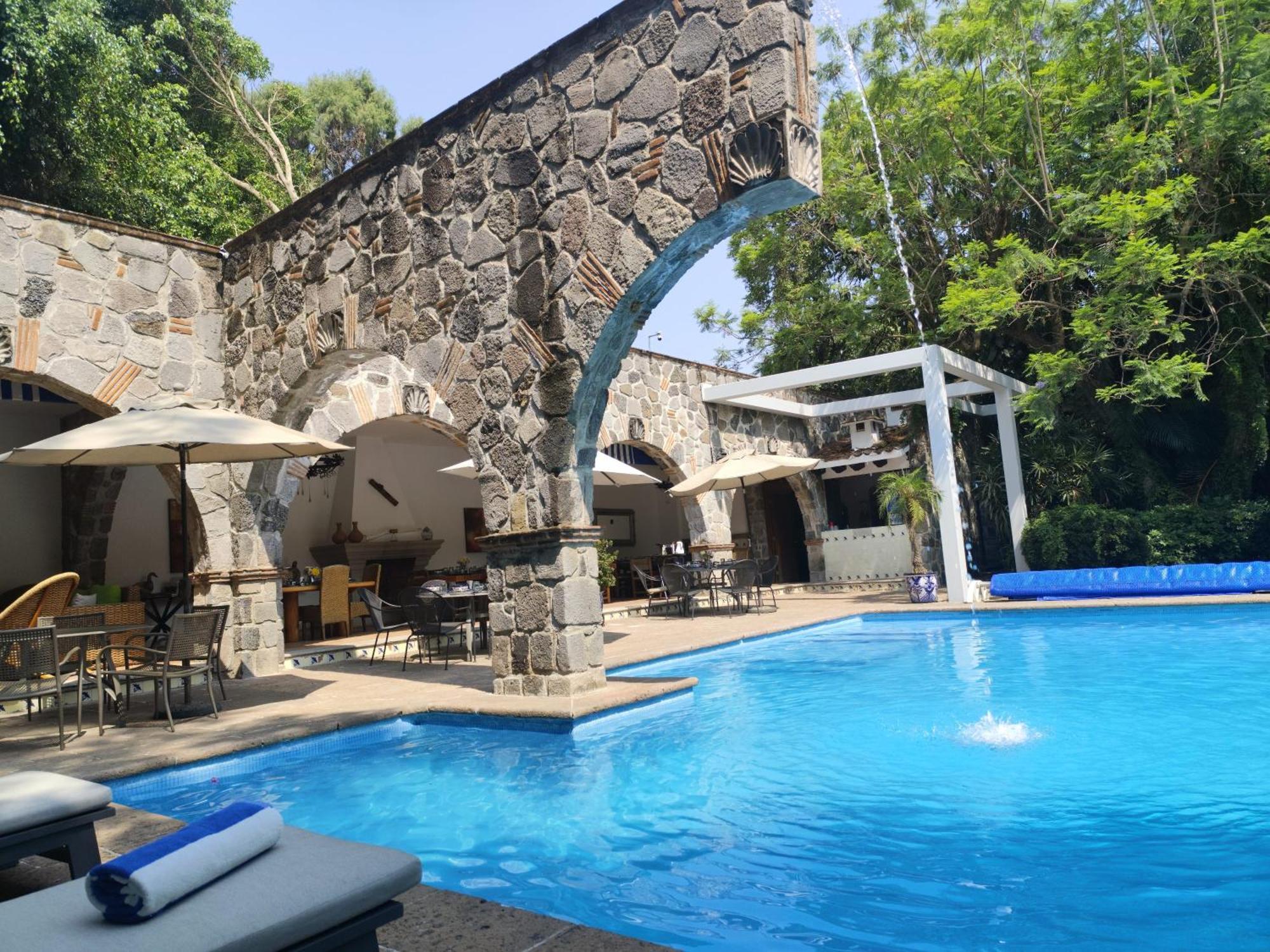 Casa De Las Conchas Cuernavaca Bagian luar foto