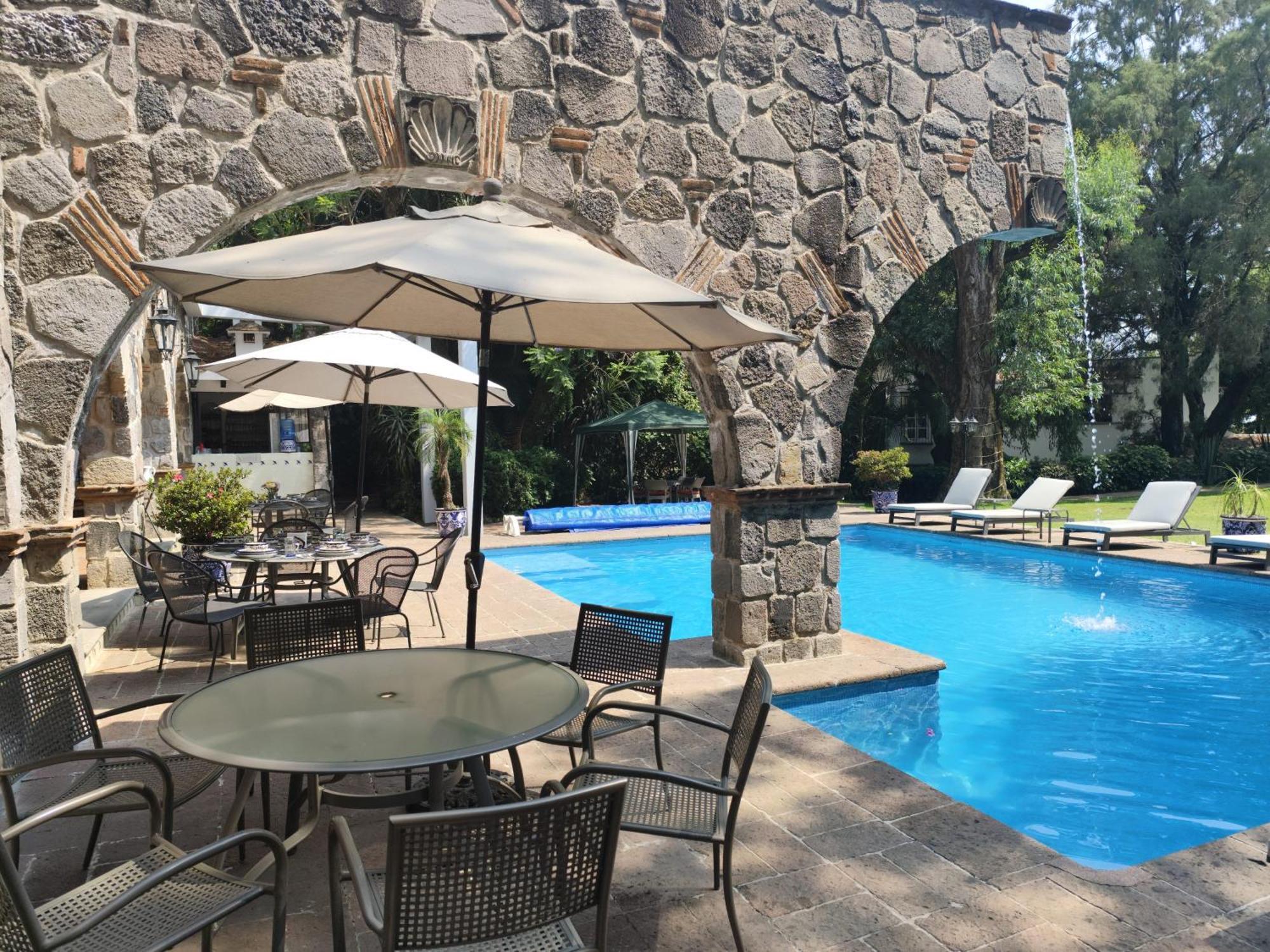 Casa De Las Conchas Cuernavaca Bagian luar foto